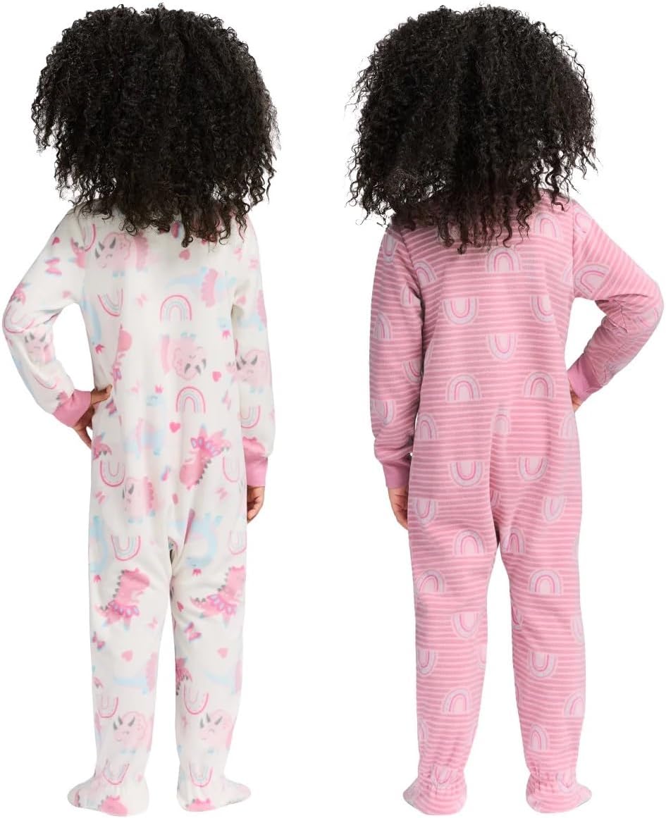 Kids Headquarters Kids 2-Pack Footed Blanket Sleeper
