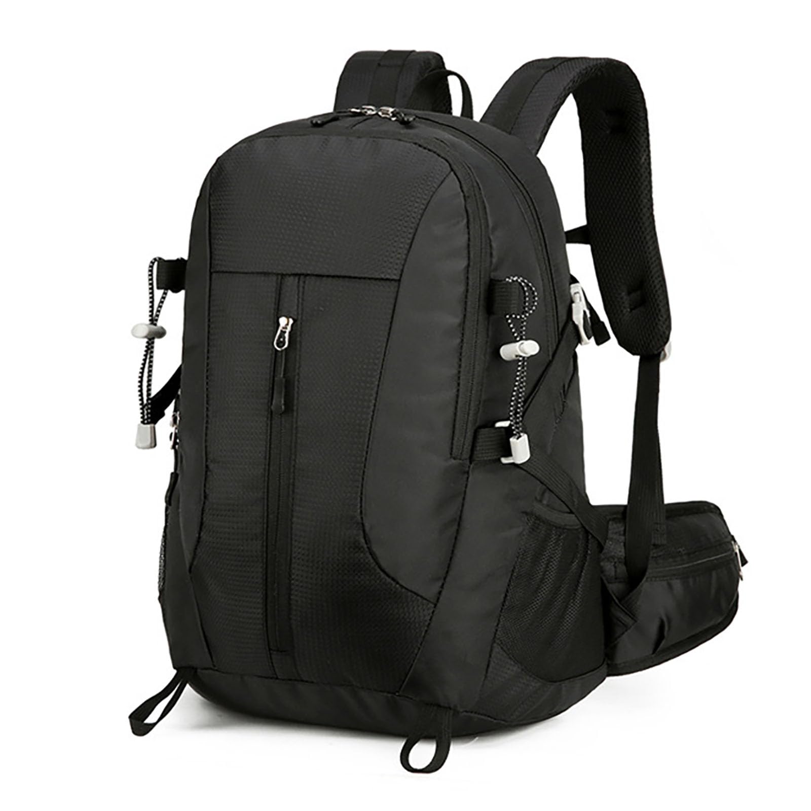 EKsma Sac à dos de randonnée léger et petit, sac à dos de camping en plein air étanche de 20 L, sac à dos de voyage, sac à dos de randonnée for femmes et hommes(Black)