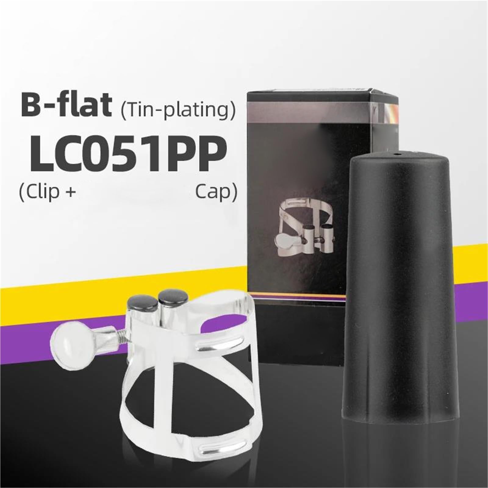 Accesorios Para Clarinete De Calidad Profesional Abrazadera De Transposición Para Material Metálico Cabeza Clarinete Bb | Accesorios para clarinete(Lc051Pp)
