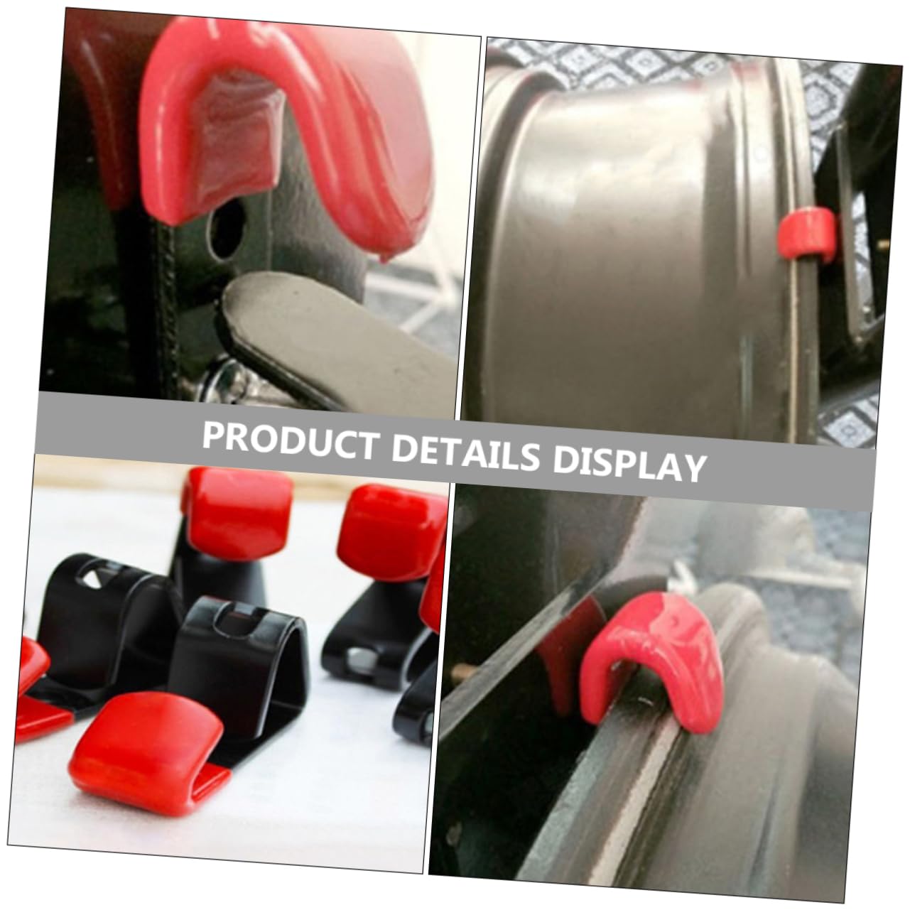 Ganci Da Parete Per Cerchioni Auto/Moto - Supporto Fino 35kg, Conf. Da 5 (13-22 Pollici) - Foto 2