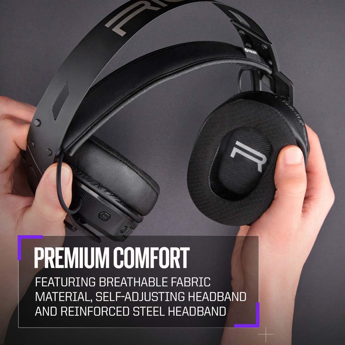 Auriculares Gaming y su estación base Bluetooth, conexión de 2,4 GHz autonomía 60 horas oficial PlayStation 5 compatible con PC RIG900