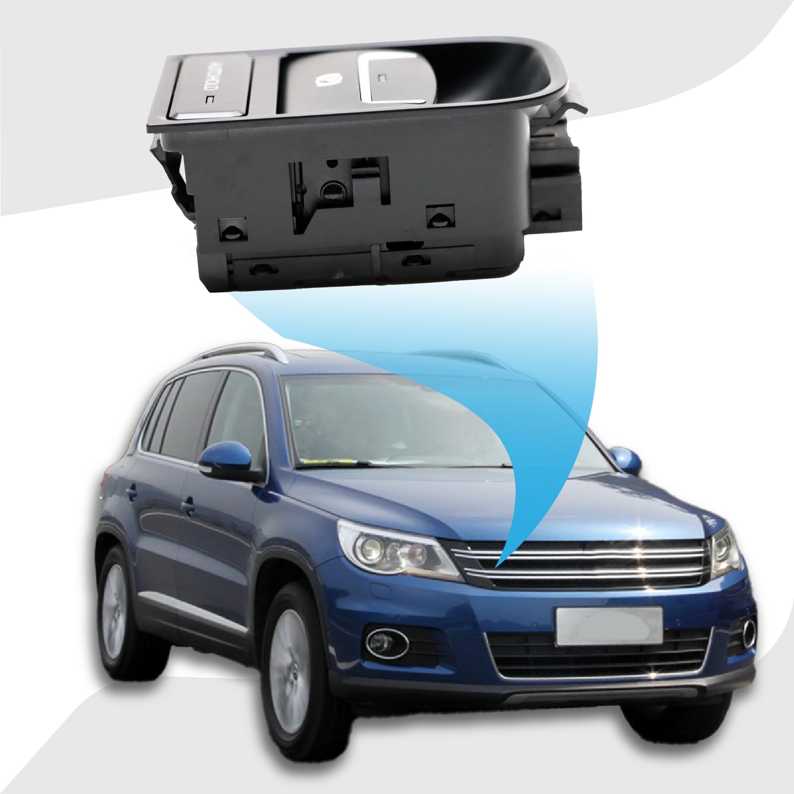 Pulsante del freno a mano elettronico per Tiguan Sharan Alhambra, freno a mano, freno di stazionamento, freno a mano, freno di stazionamento, freno di stazionamento 5N0927225A 5N0927225