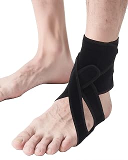 Adjustable AFO Brace for Drop Foot Relief - Medical Foot Drop Orthotic Support for Stroke Recovery, Plantar Fasciitis & Walking Stability - Breathable Lightweight (Men/Women), Right