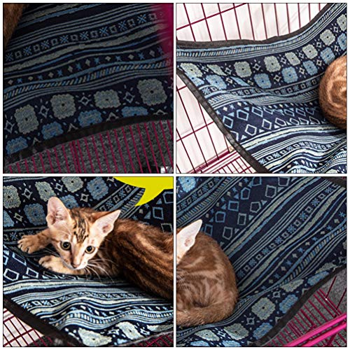 Balacoo rede para animais de estimação para cama de gato, gaiola, cama para pendurar e dormir, rede