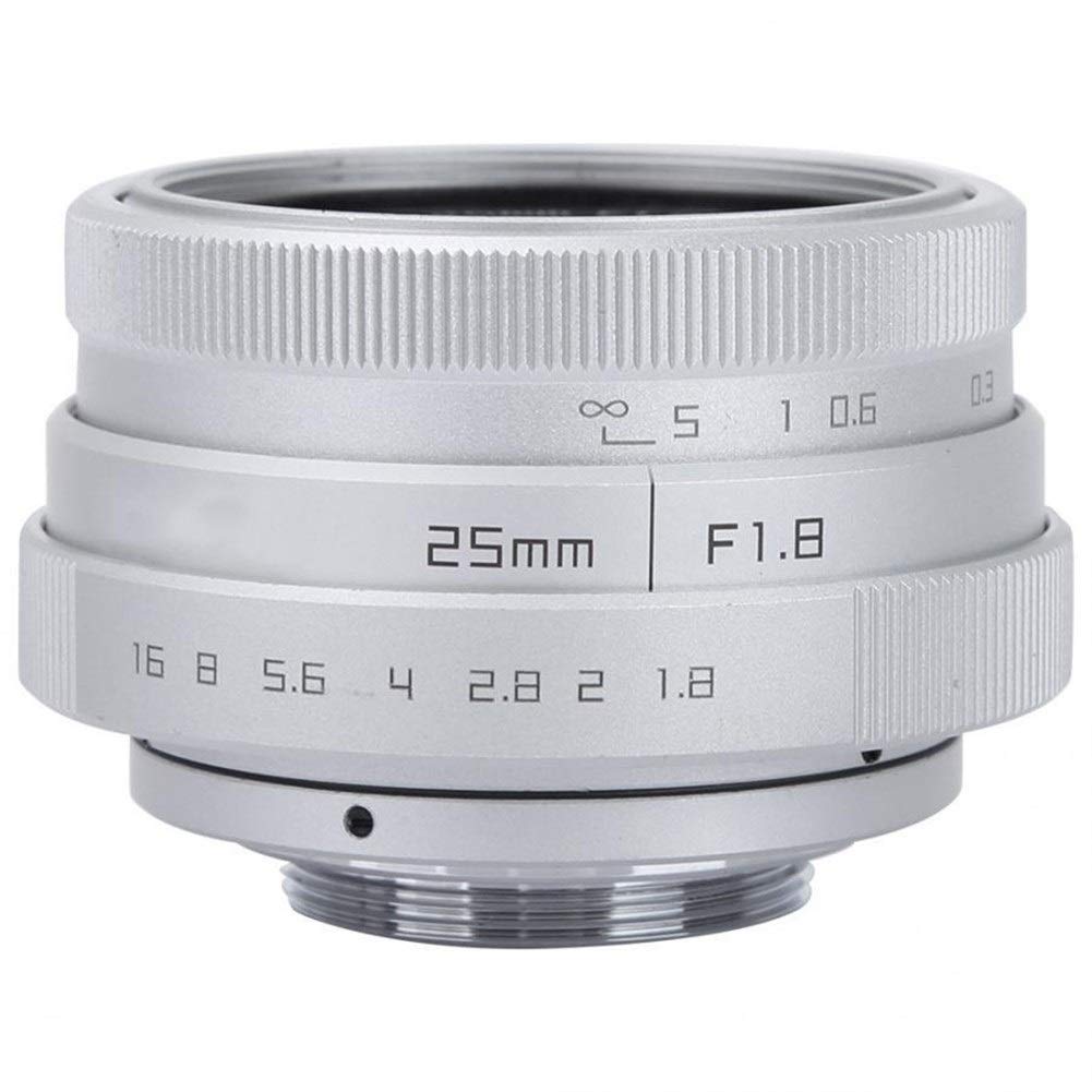 Amazon.co.jp: 25mm F1.8ミニCCTV Cマウント広角レンズ、ソニーニコン