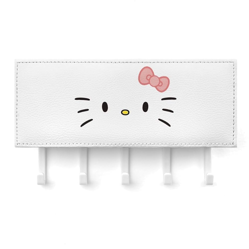 ハローキティ　キーホルダーフックケース Amazon.co.jp: ハローキティ ヒョウ柄 キーケース 6連フック PU