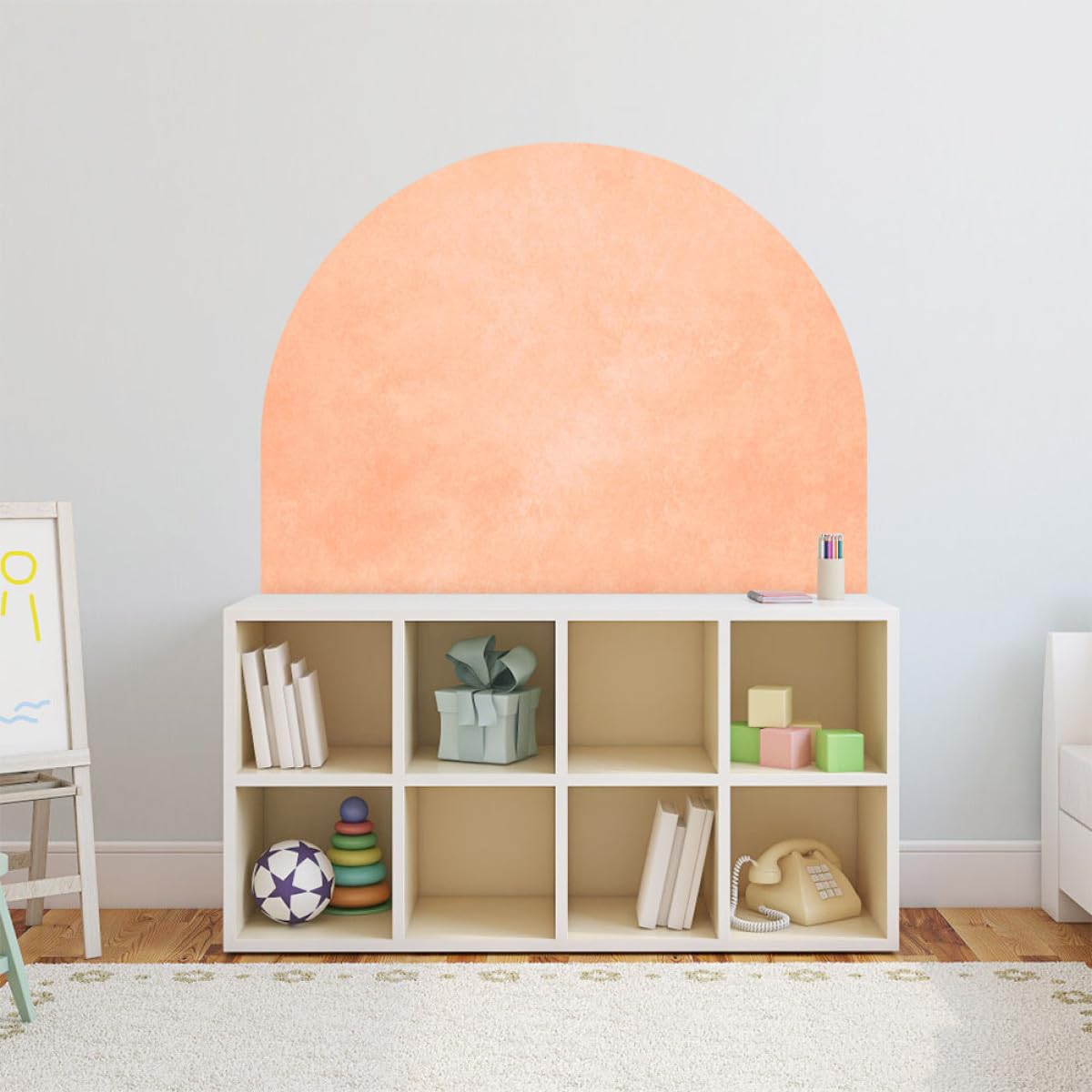 MAGICLULU Calcomanía de Pared Geométrica Adhesiva Moderna Diseño Artístico, Adhesivo Fuerte para Decoración de Pared del Hogar, Apta para Dormitorios y Salas de Estar, Decoración Mural,