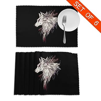 ダイニングテーブルマット ランチョンマット 6枚セット Amazon｜ランチョンマット6個セット、お手入れが簡単な滑り止め