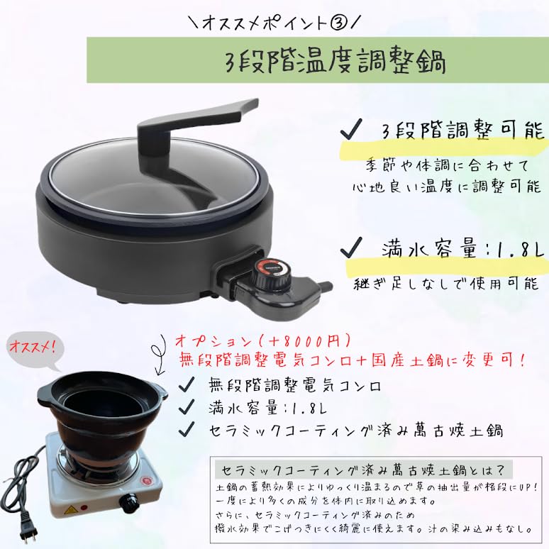 Amazon | 【全部揃って届いたらすぐ始められる】よもぎ蒸し6点セット