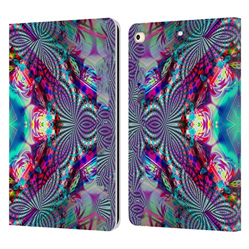 Étui iPad 9.7 Haroulita Mandala en cuir pour stopper les rayures d'écran