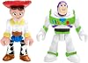 Imaginext Disney Pixar Toy Story Figures - Buzz Lightyear and Jessie