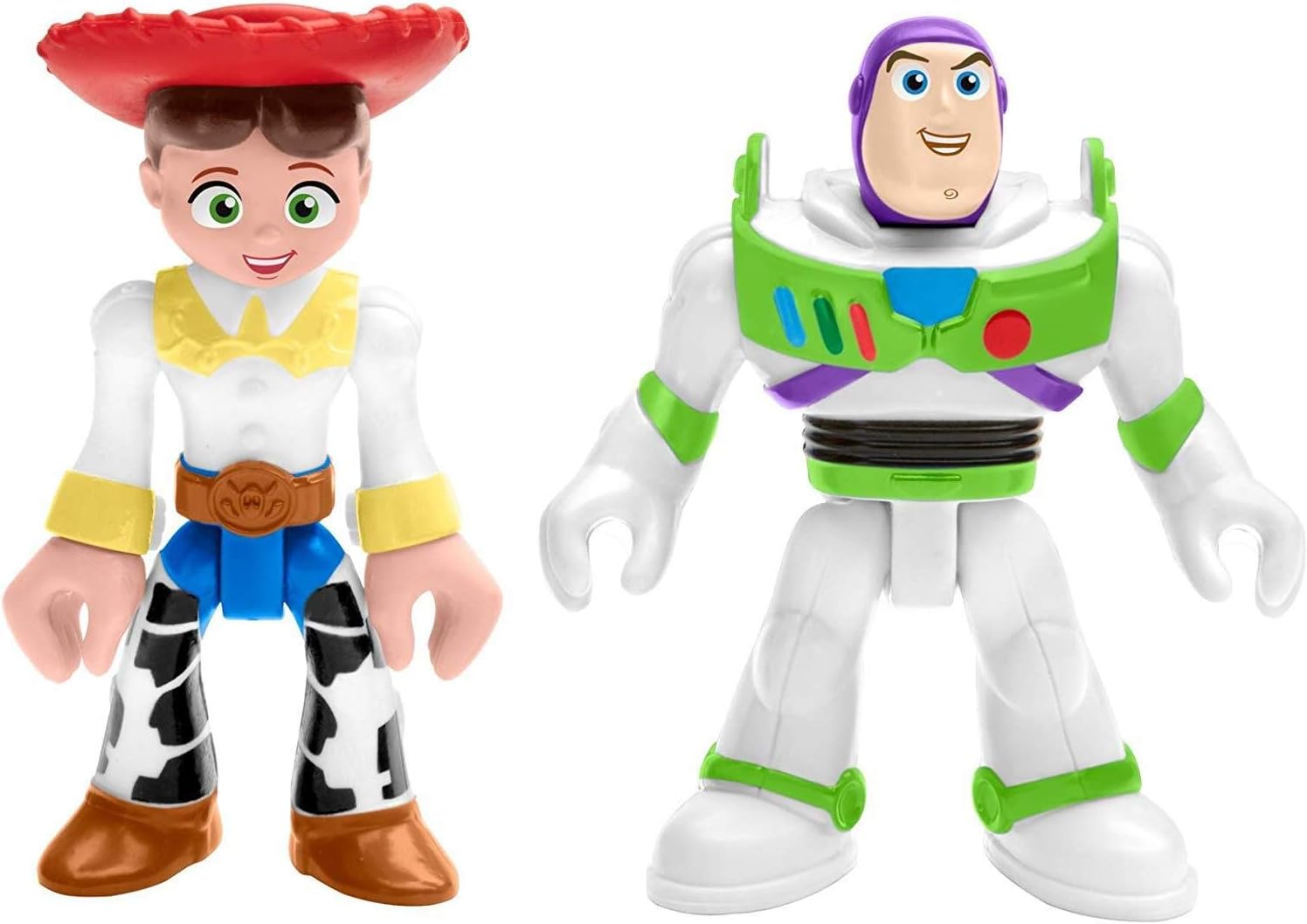 Fisher-Price Imaginext Disney Pixar Toy Story Figures - Buzz Lightyear and Jessie