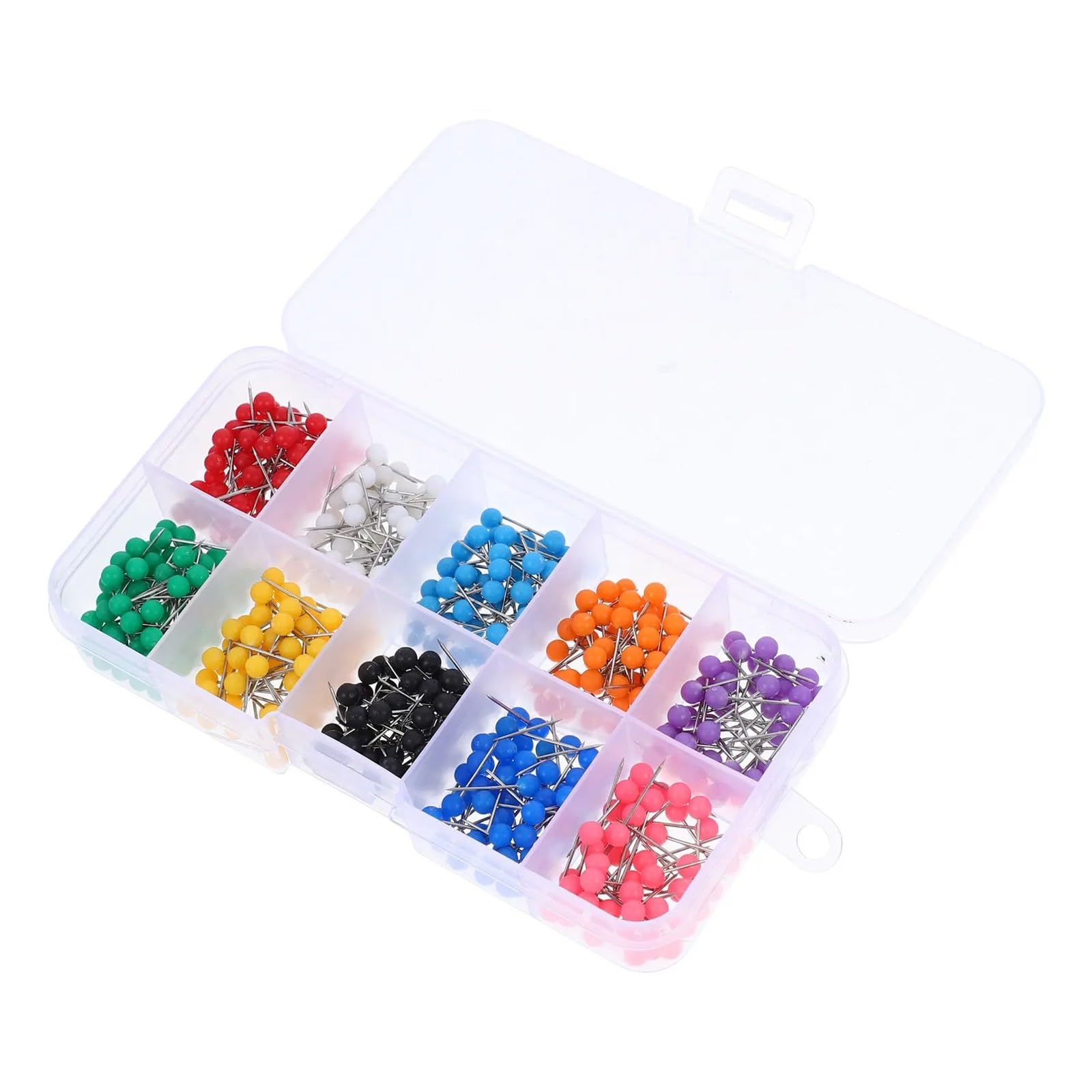 Push Pins 600Pcs Color Plastic Push Pins Thumb Tacks