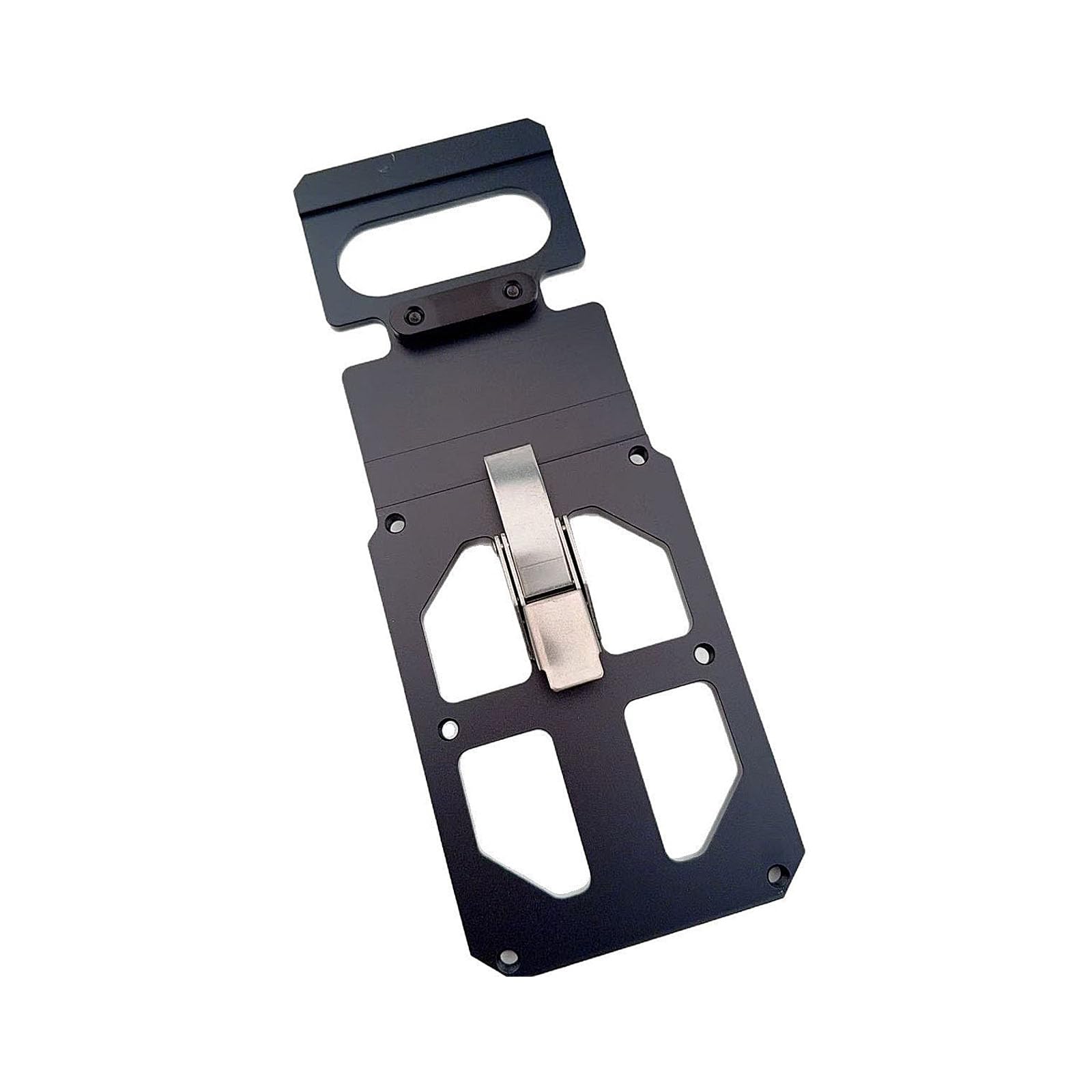 Hsioluted Black Portable Aluminum Positioning Plate For Track Chainsaws Multiple Angles Tool Produced For Woodworking And Construction Aluminum Guide