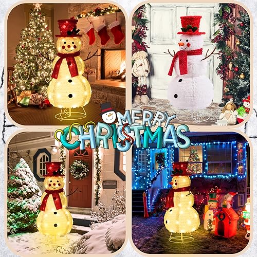 Consejos y comparativas para Comprar Muñecos de nieve para jardín para comprar online. 3 Imagen adicional