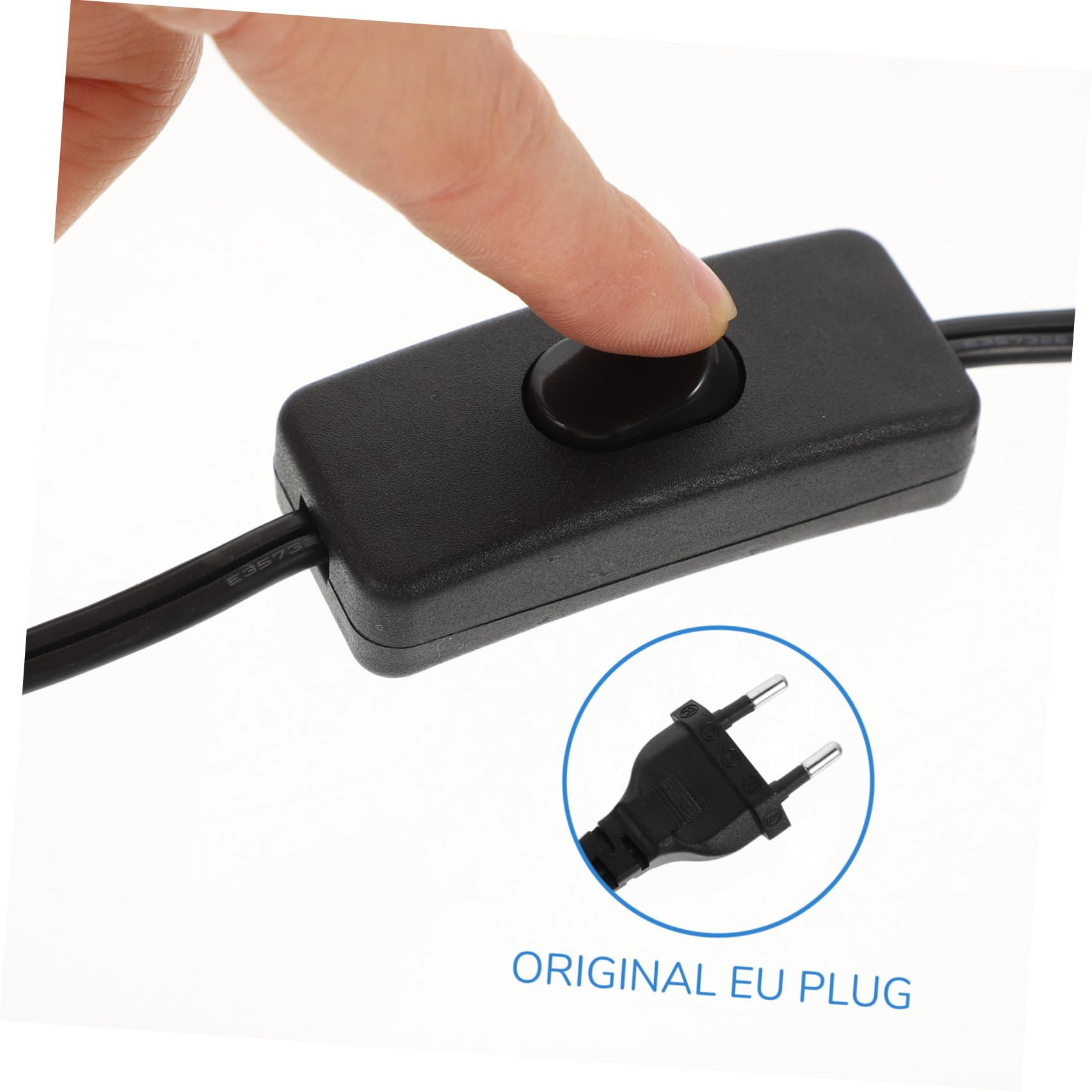 E27-glühbirnenfassung Ac220v 3 Stück-pack mit Kabel, Lichtsockel Schwarz
