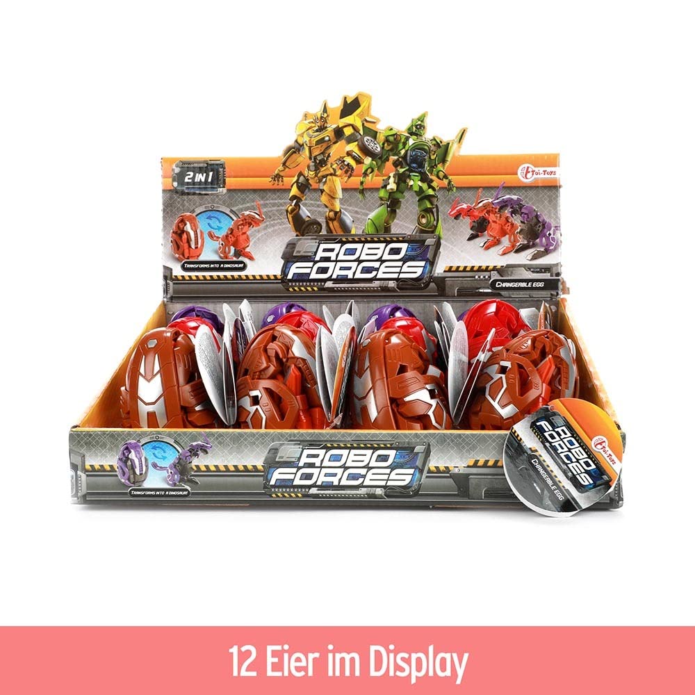Amazon | Roboforces チェンジエッグロボット 恐竜 30745Z | ロボット
