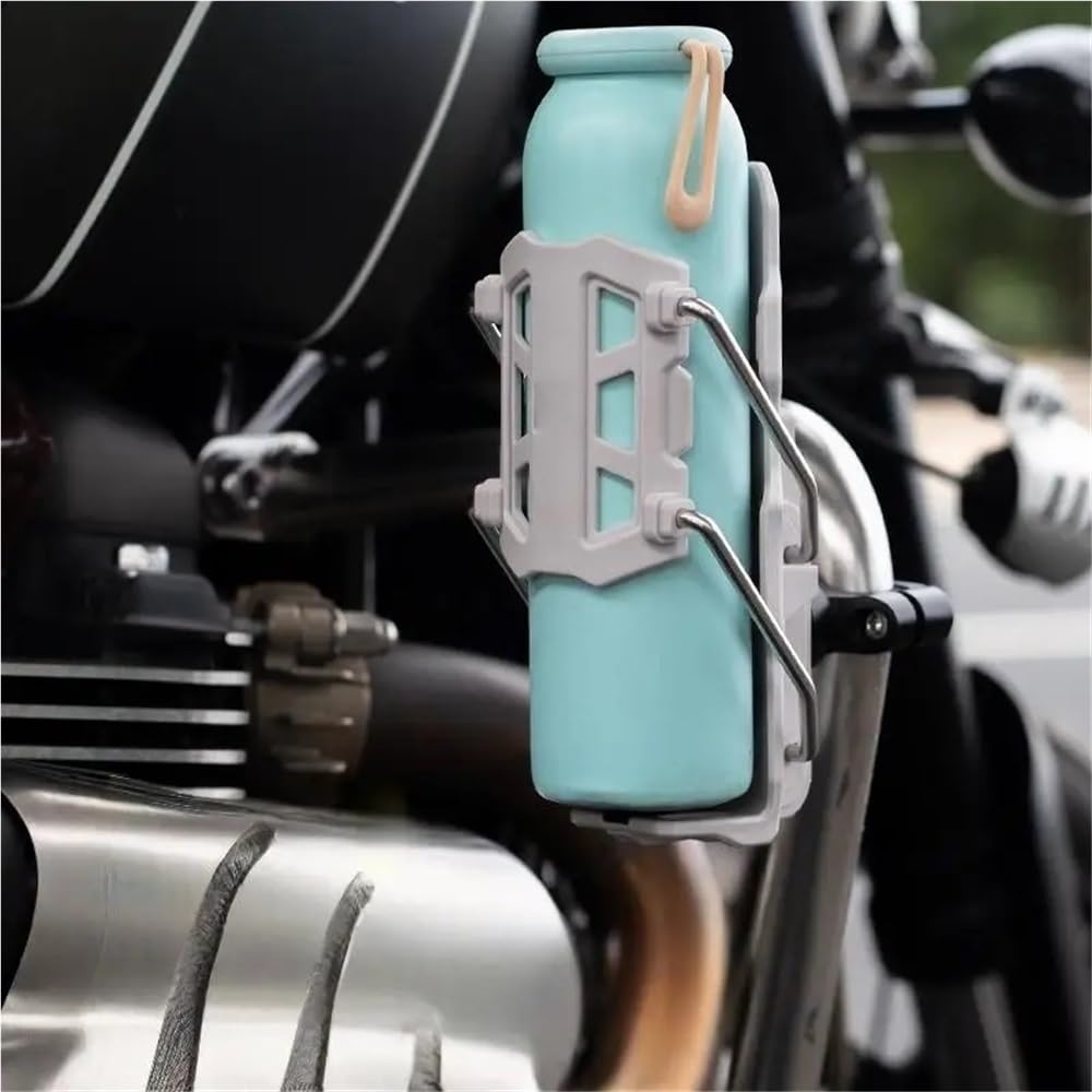 Flaschenhalter Motorrad 1Set Universal Fahrrad Motorrad Wasser Flasche Halter 360 ° Einstellbare Lenker Tasse Käfig Für Rennrad ADV