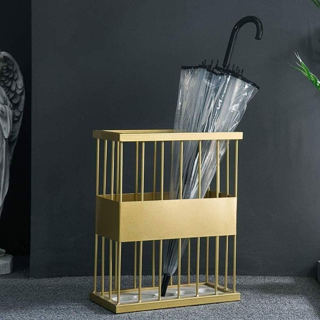 Umbrella Stand, Metal Umbrella Stand ，Free Standing Umbrella Holder Rack with Drip Tray for Home, Entryway, Office