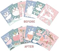 Vista 2 de Floss & Rock 43P6394 Encantado Magic Color Cambio Watercard Caballete y pluma