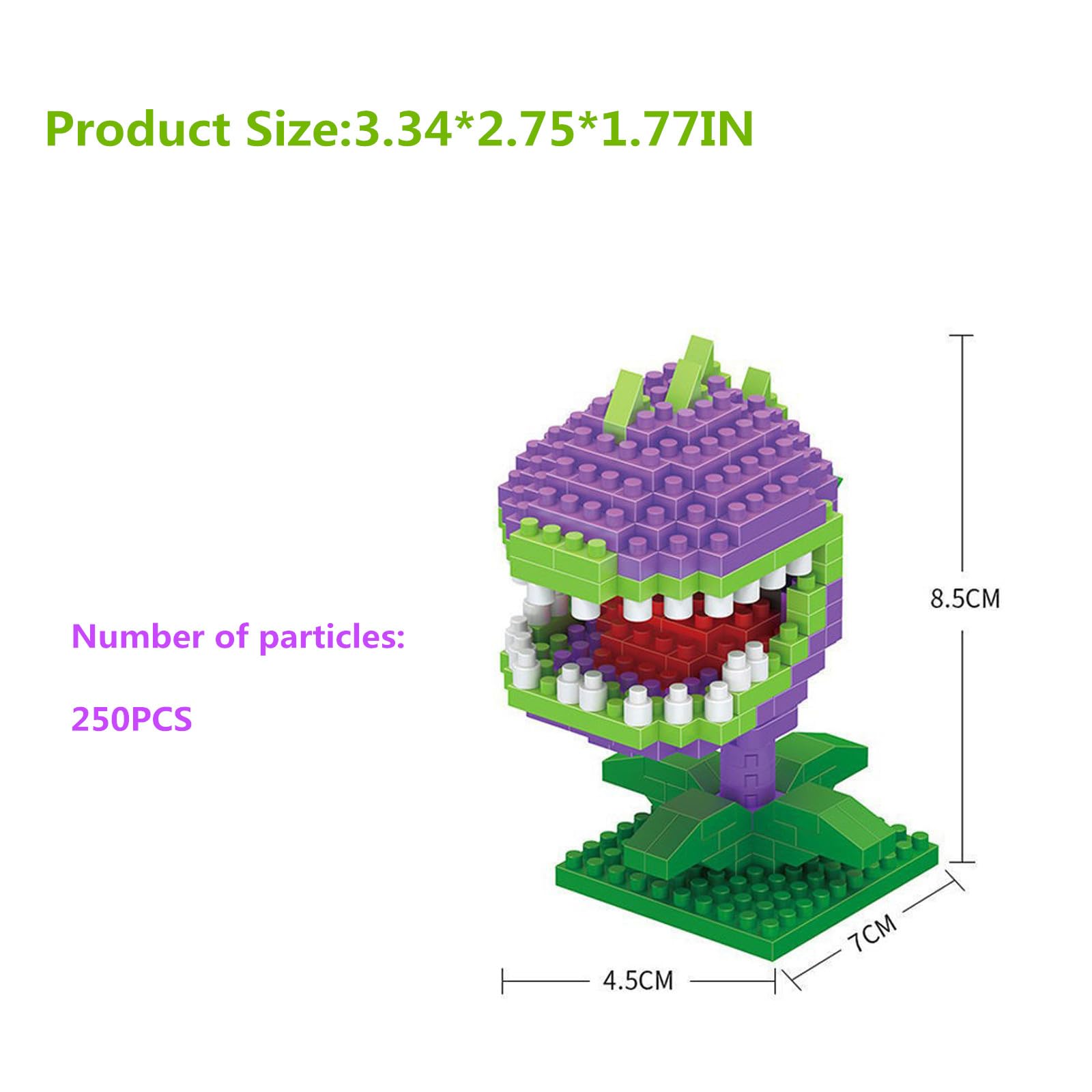 Amazon.com: BASHERISE 1PCS Plant and Zombies Toys Action Figures Zombies PVZ  Toys Set 1 2 Series Chomper Flower Building Blocks Great Gift for  Christmas, Birthday New : Toys & Games