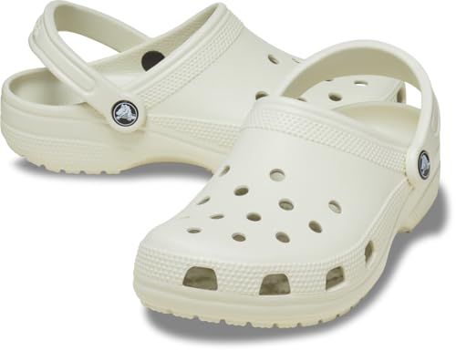 Image of Crocs Unisex Adult Classic Clog 10001-0HZ Linen M10W12