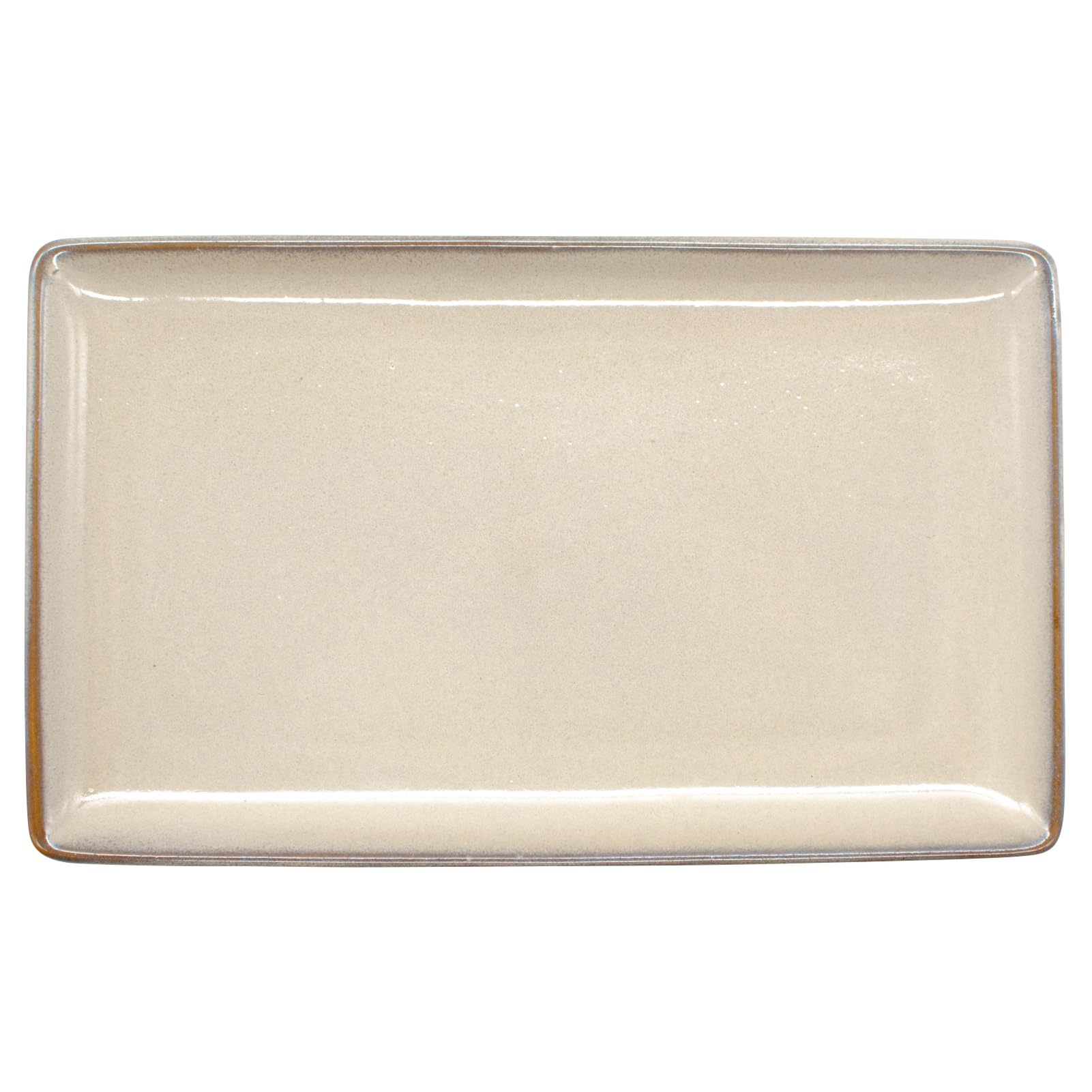 Aito Seisakusho 517305 Natural Color Long Square Plate, Approx. 8.3 x 5.1 inches (21 x 13 cm),...