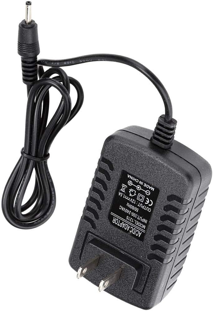 Zopsc Universal Power Adapter 12V 1.5A Tablet Charger Adapter for Iconia Tab A500 (US Plug)