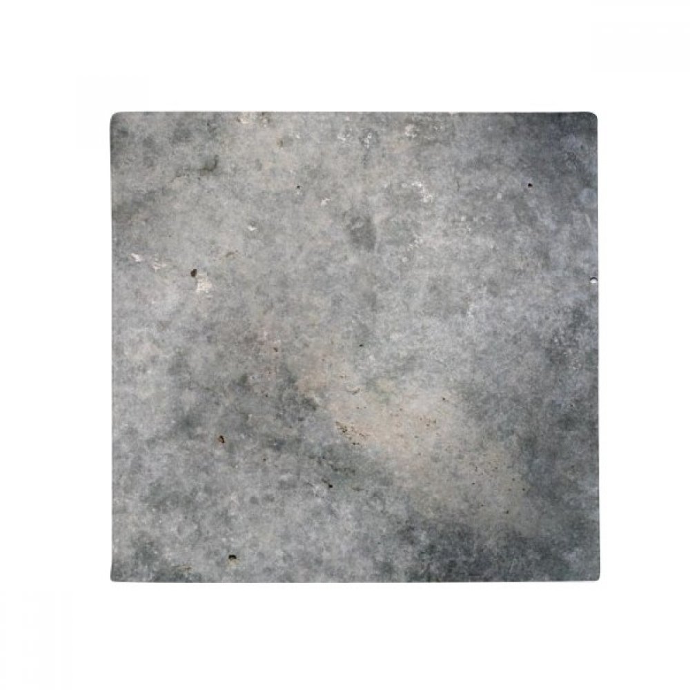 Tapis de sol marbre blanc noir anti-slip 50x50cm lavable pour porte salon et salle de bain