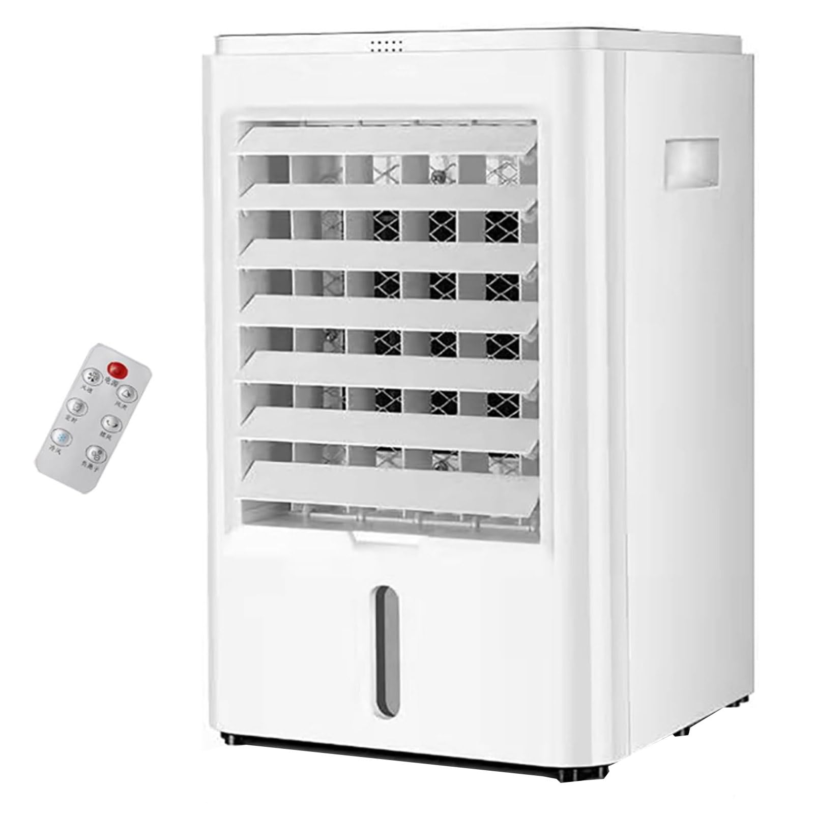 TIANQIHAO Portable Rv Air Conditioner, Evaporative Air Cooler Fan With Remote, 3 Speeds & 3 Timers, Cooling Fan For Camper Van Truck 24V,12v
