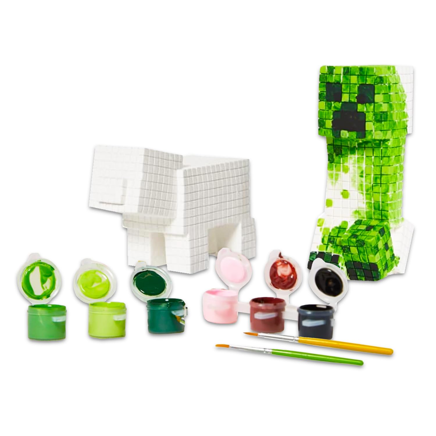 Amazon.co.jp: マインクラフトペイント自分だけのフィギュアセット