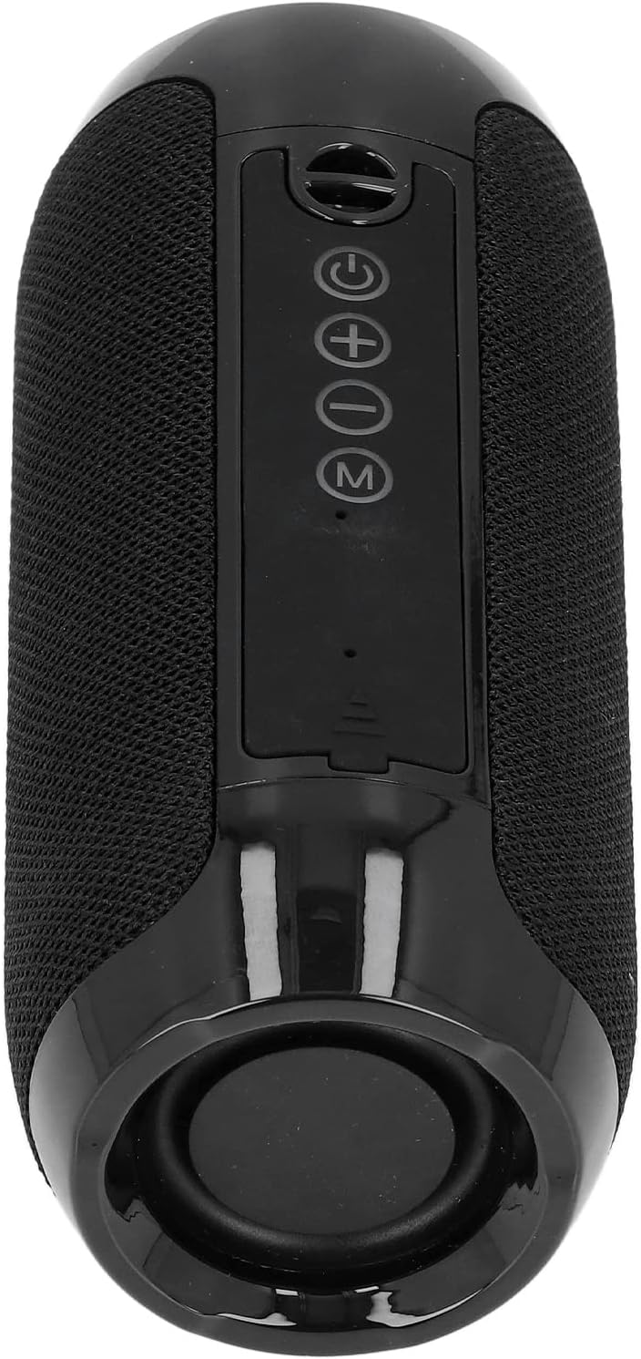 Top view of Gavigain Portable Bluetooth Speaker showing control buttons