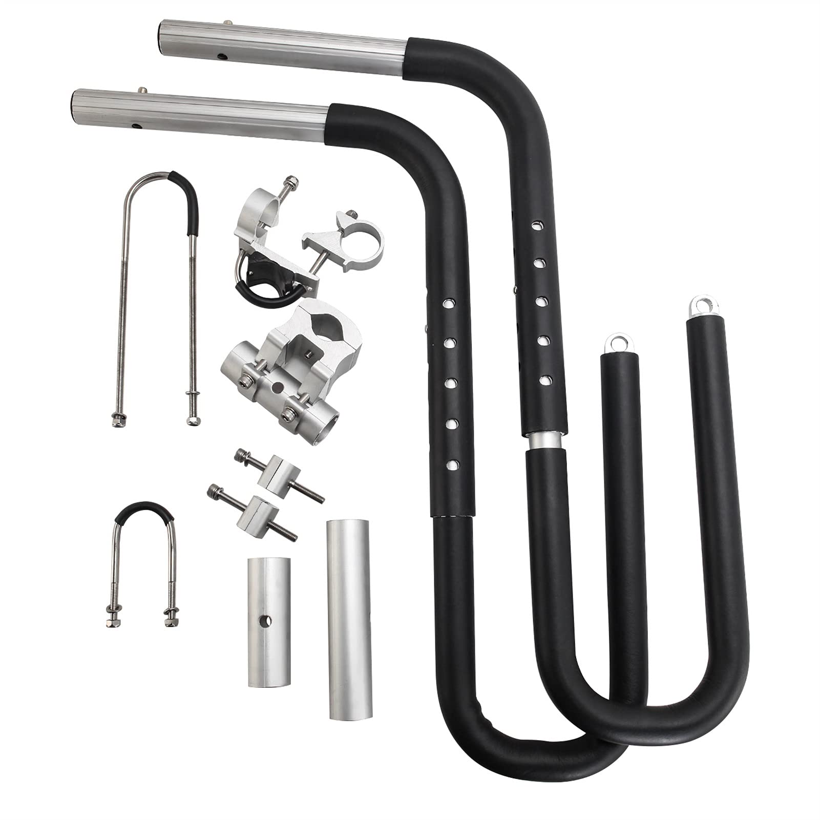 Accesorios para Kayak 1 Juego Soporte de Soporte de Tabla de Surf Mejorado de 20 Pulgadas Soporte de Tabla de Surf de Bicicleta Soporte de Postes de Asiento de Bicicleta Ciclomotor de Scooter para k