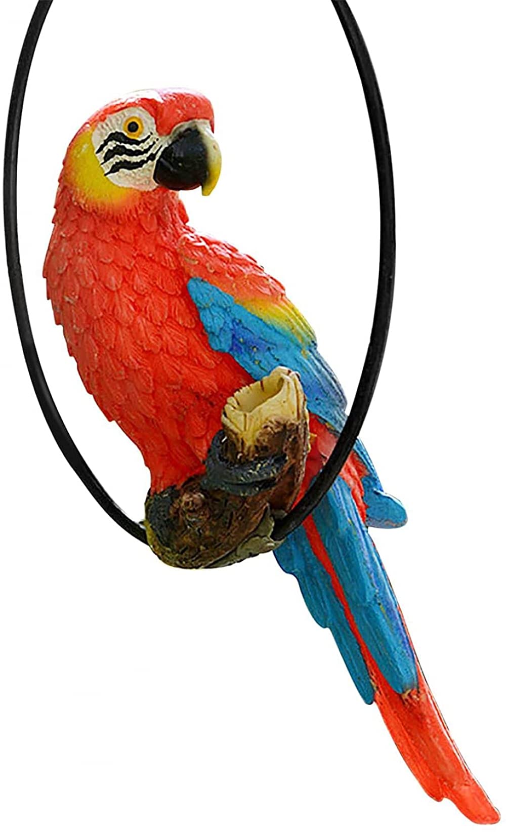 Statue De Perroquet En Résine DUOKON - Décoration De Jardin Extérieur