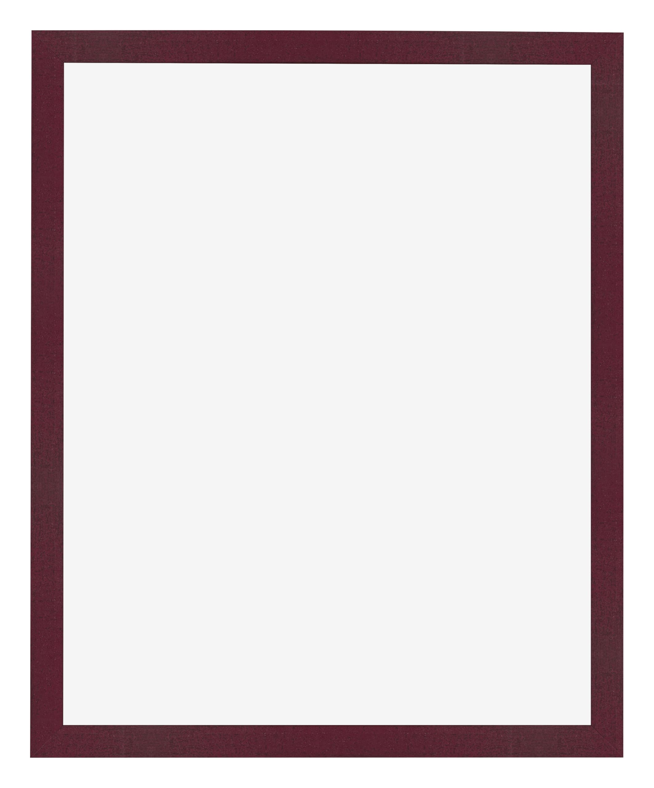 Dutch Frame Factory - Picture frame 28x35 cm - Wine Red Swept - MDF Picture frame with Antireflex Acrylic glass - Photo frame 28x35 cm - Benno