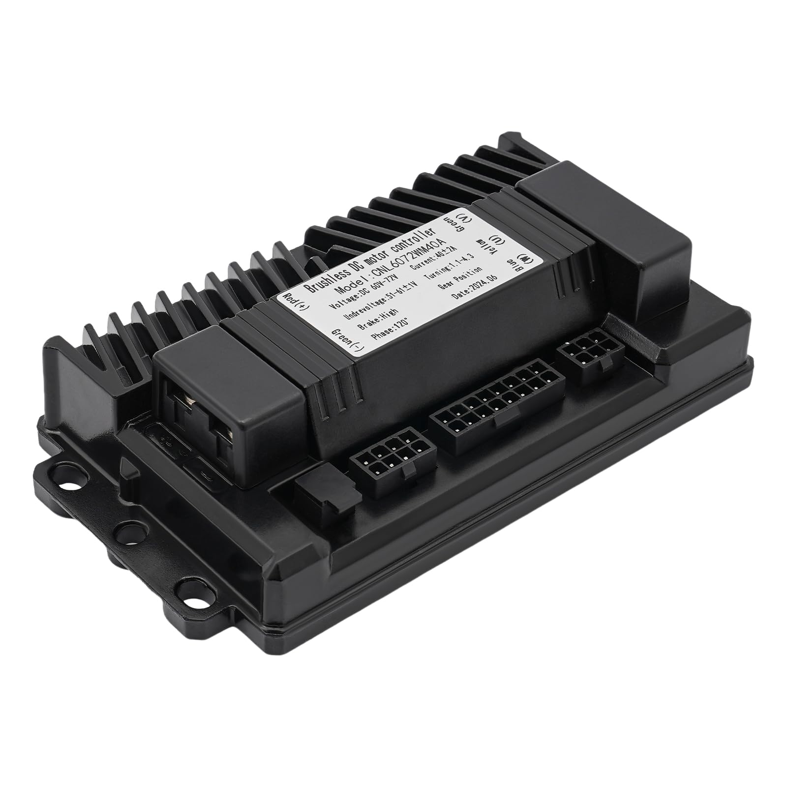 Kit per motore elettrico da 1000 W, 60 V, kit di conversione fai da te, controller fai da te, motore DC brushless, motore elettrico DC brushless per auto da spiaggia, moto elettriche, ATV, triruote