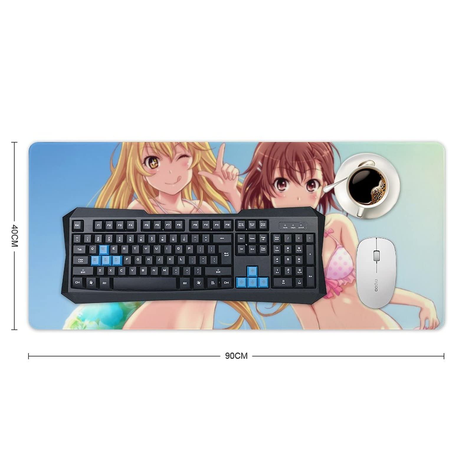 Amazon.co.jp: ゲーミングマウスパッド とある科学の超電磁砲 御坂美琴