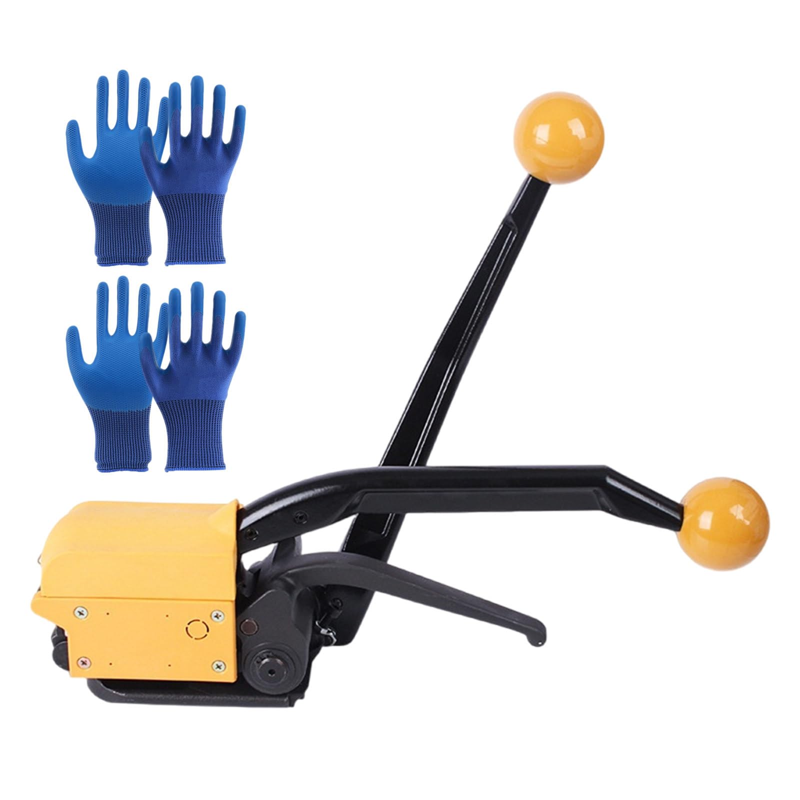 Machine De Cerclage d'emballage Manuel pour Feuillard d'acier, Outil De Cerclage De Feuillard d'acier avec Grande Conception De Cerclage Et Ressort De Rappel pour L'emballage - 800n