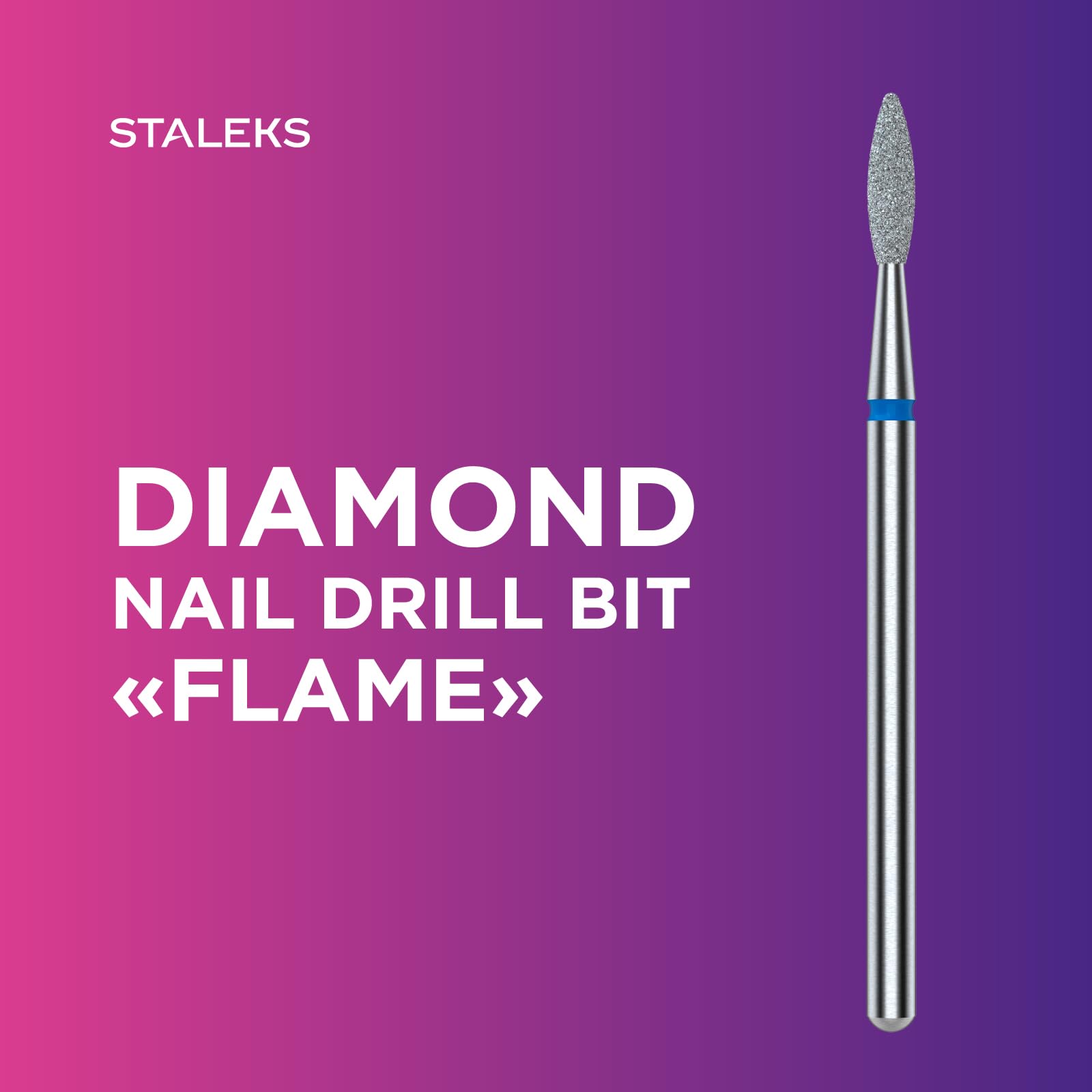 STALEKS Taglierina diamantata a fiamma, 2,1 x 8 mm, blu