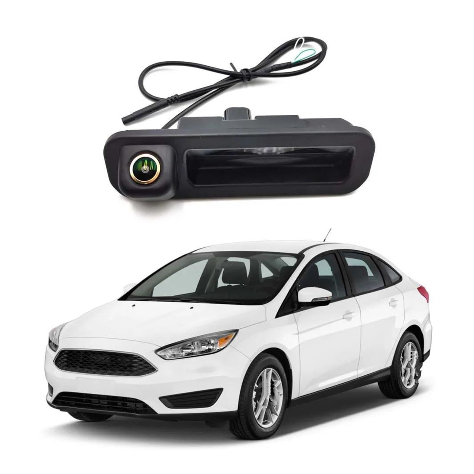 Telecamere Retromarcia 170° Per Fuoco Per Fiesta Per ST Per Mondeo Per MK4 Per CHIA-X 2007-2014 Telecamera Assistenza Al Parcheggio Backup Ahd 1080p
