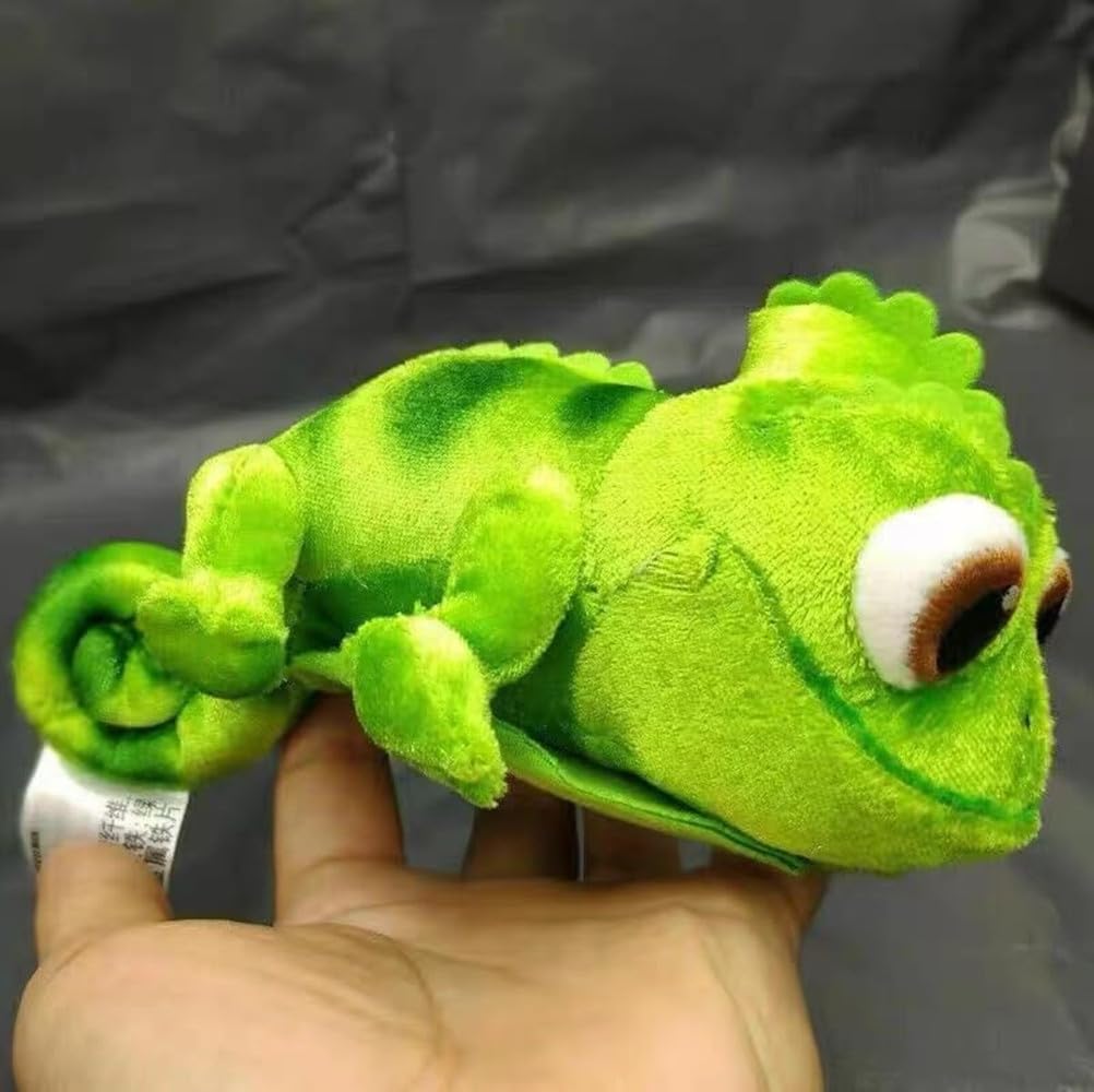 TONGMAN 18CM Pascal Plush Shoulder Riding Chameleon Stuffed Animal Toy,Chameleon Plush Doll,Lizard Plush Animal Toys,Pascal Plushies Present - Image 2