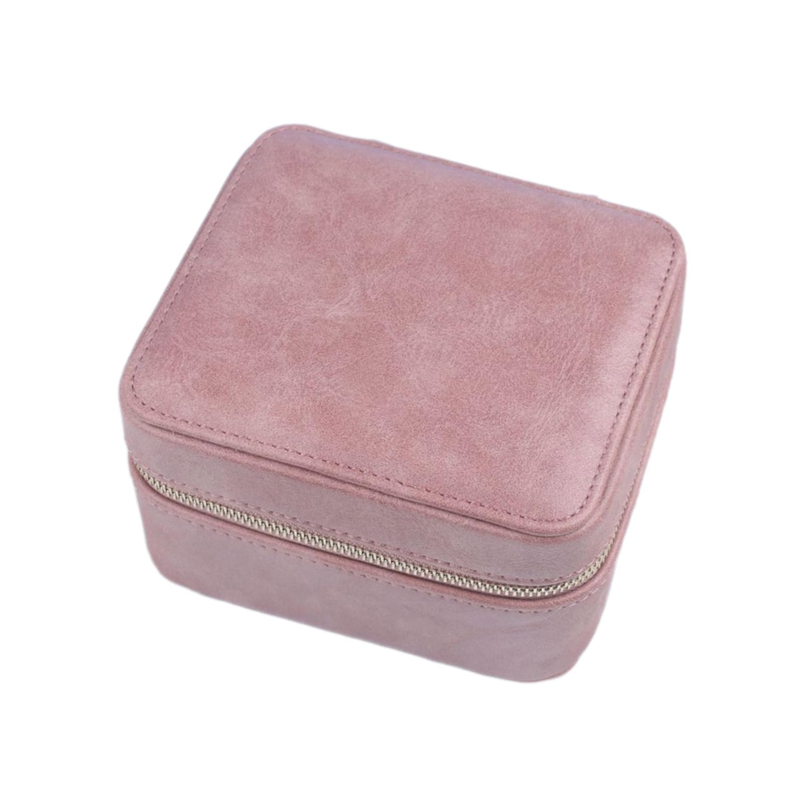 Msioytog Portable 2 Slot Watch Storage Box Soft Pillow Interior Wristwatches Holder Travel Friendly Watches Jewelry Display Case Watch Carrying Case