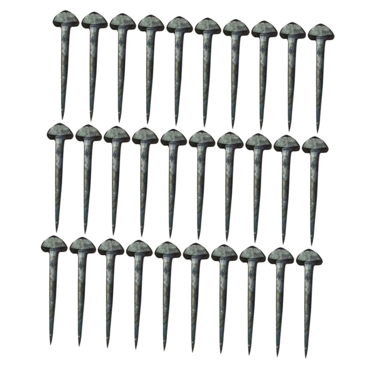 MILISTEN 50 Uds Clavos De Herradura Equipo De Caballo Pequeño Clavos Para Herradura Equipo Portátil Para Caballos Clavos De Pezuña Reemplazables Herradura Herramienta De Fijación Caballo
