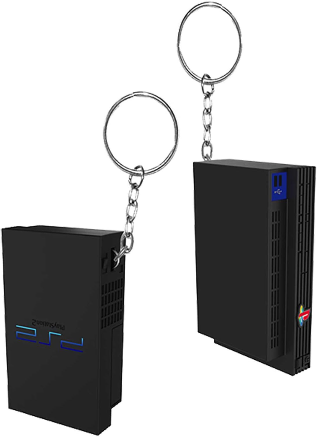Playstation Keyring Ps2 Console Replica Retro Gamer Official Black
