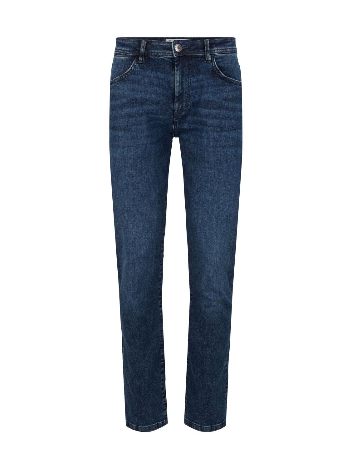 TOM TAILOR Herren Jeans 202212 Josh Slim, 10119 - Used Mid Stone Blue Denim, 30W / 34L