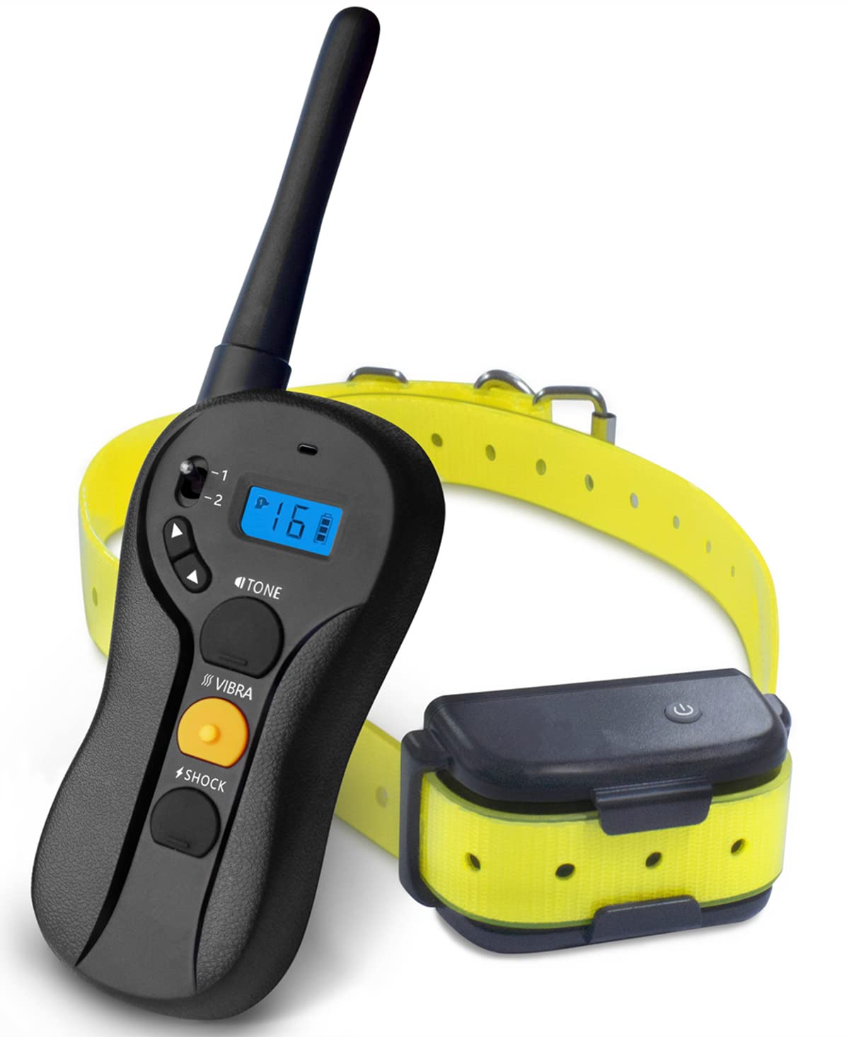 Dog Training Collar Rechargeable Dog Shock Collar with Beep Vibration and Shock Training Modes Adjustable Shock Levels