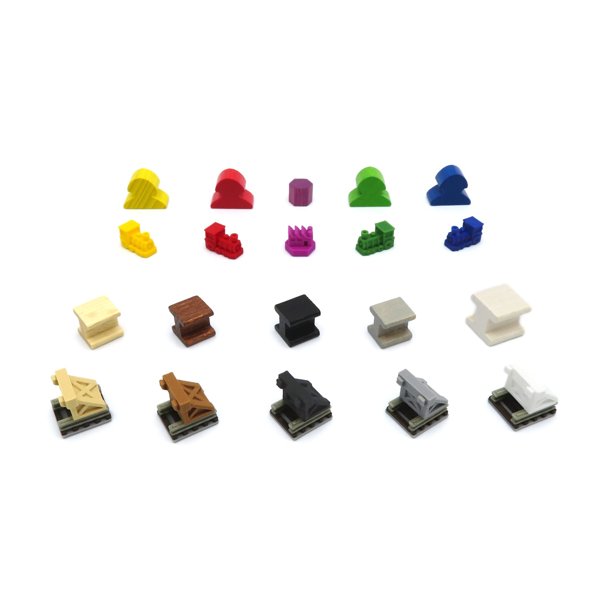 Russian Railroads Upgrade Pack - 60 Pieces, Red - Image 2