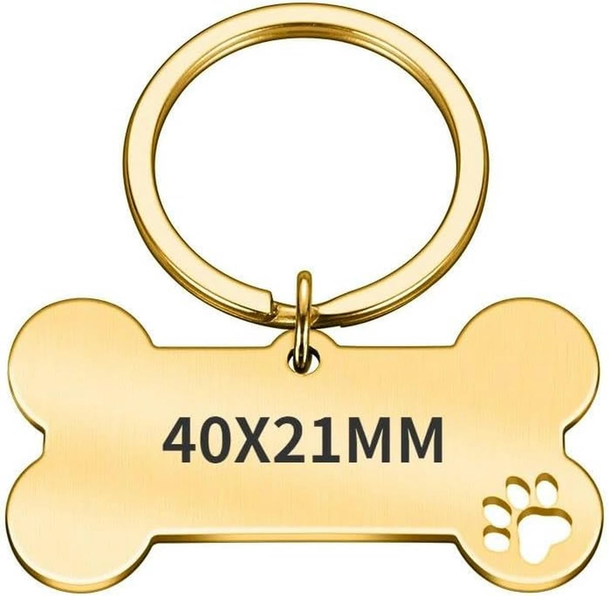 20 piezas de etiquetas de identificación para mascotas de acero inoxidable en albo, etiquetas de identificación personalizadas para perros y gatos, etiquetas con nombres, colgantes con etiquetas para