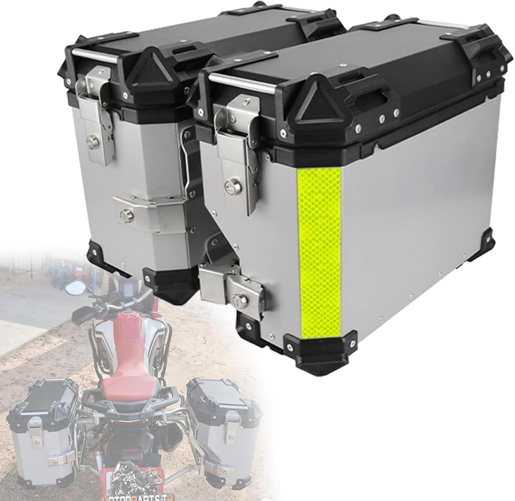 Amazon | 38L パニアケース サイドケース 汎用 バイク用ボックス