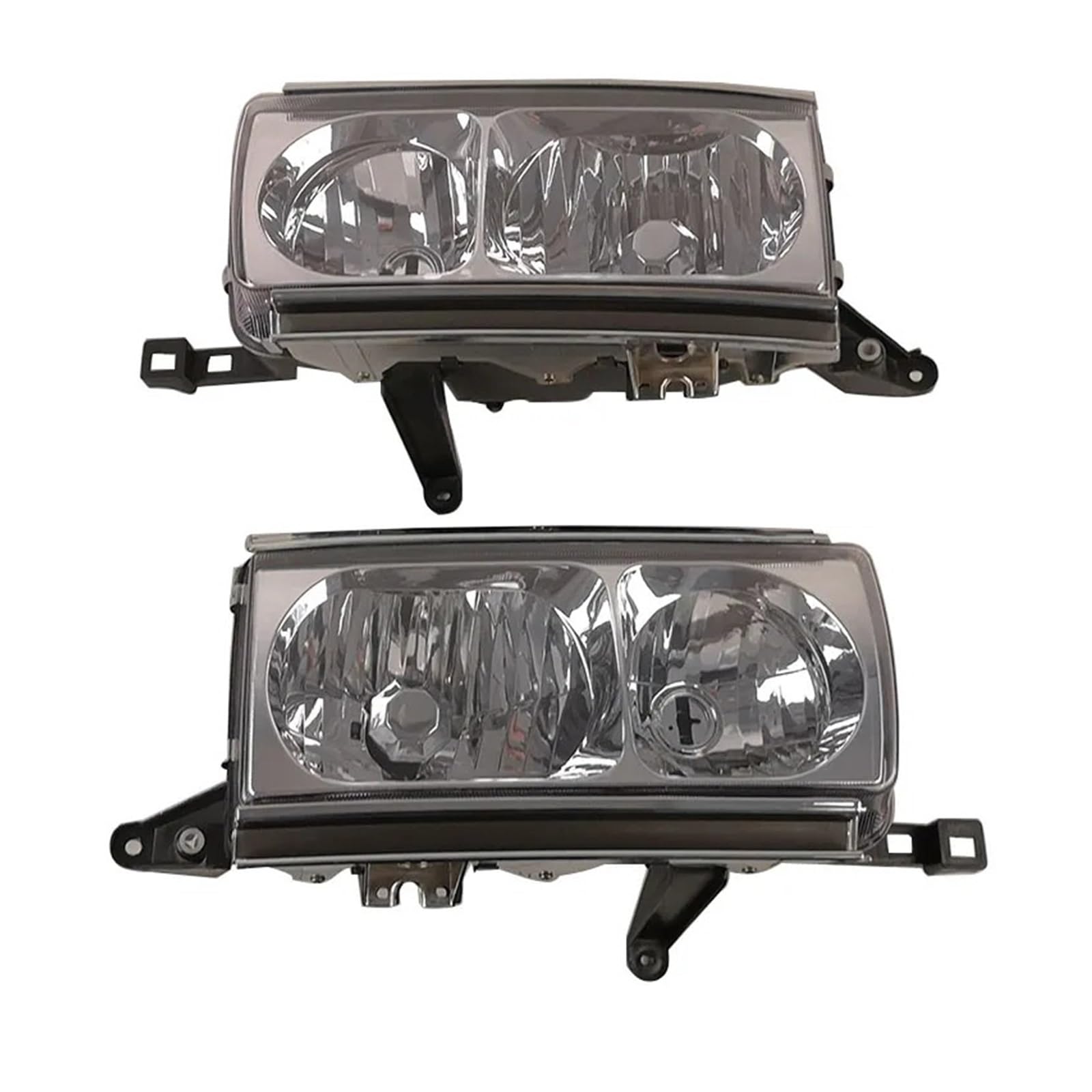 ESPYN Fanale Proiettore Per Toyota Per Land Per Cruiser LC80 FJ80 HDJ80 FZJ80 1991 1992 1993 1994 Coppia Di Fari Auto In Cristallo Faro Principal